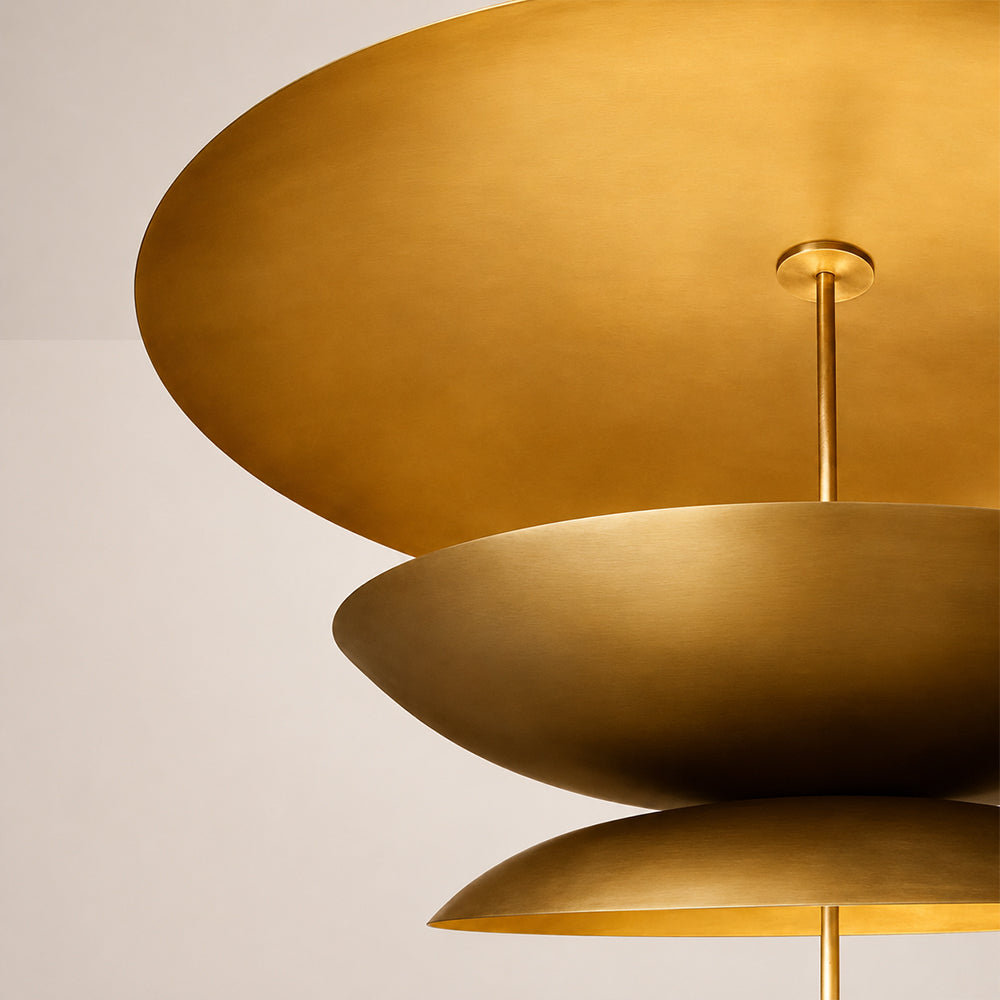 Inspired Cosmic Three-Tier Chandelier