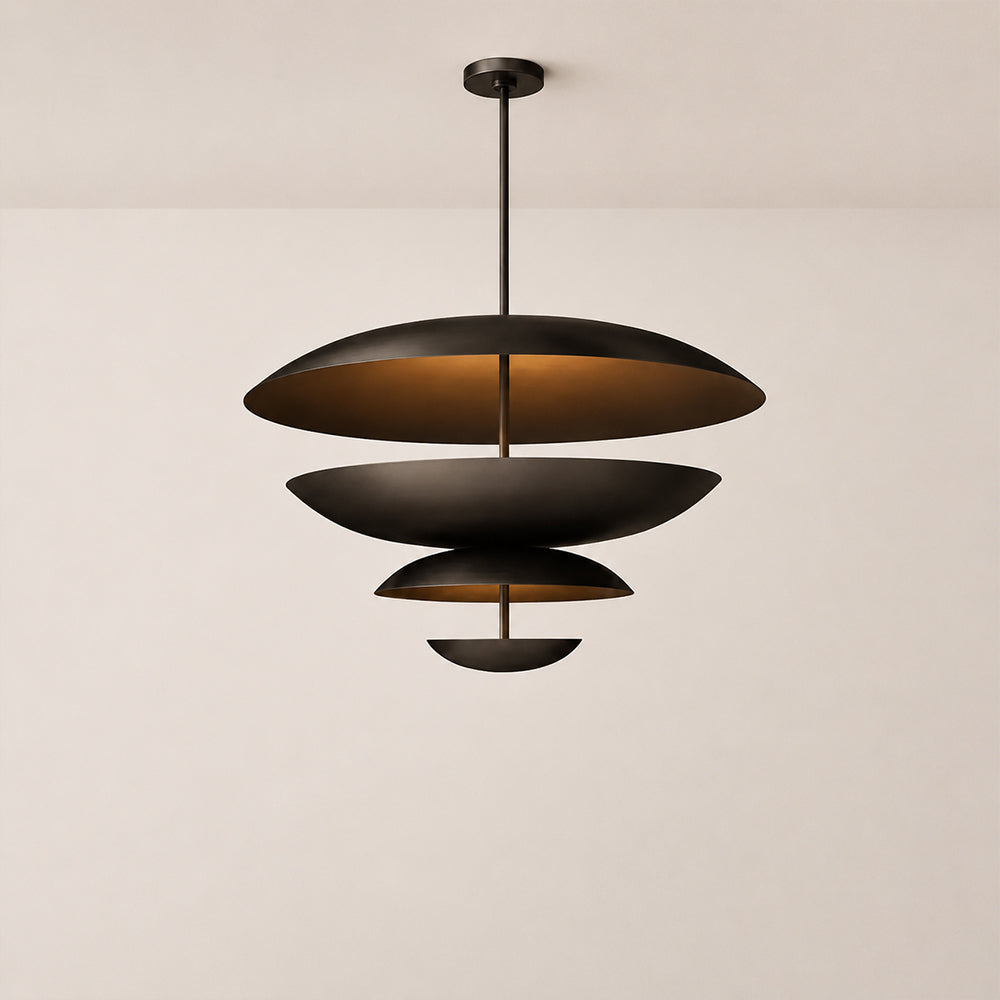 Inspired Cosmic Two-Tier Chandelier