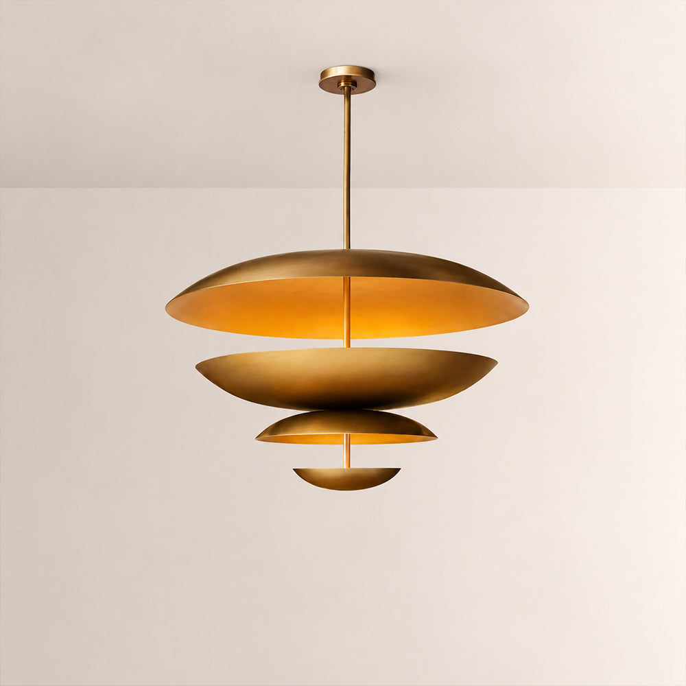 Inspired Cosmic Two-Tier Chandelier