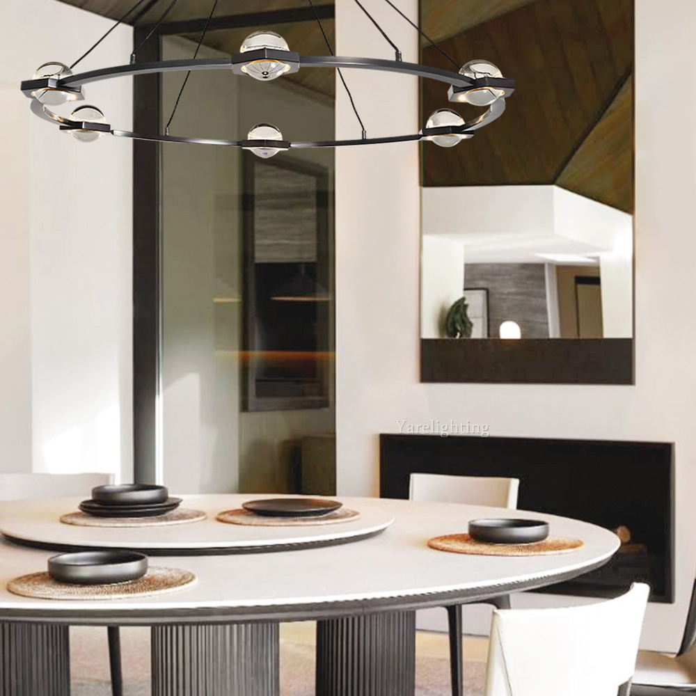 Cosmos Crystal Ball Round Chandelier 60"