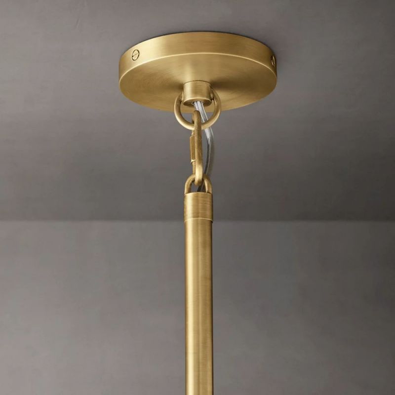 Kelly Glass Round Chandelier 48''