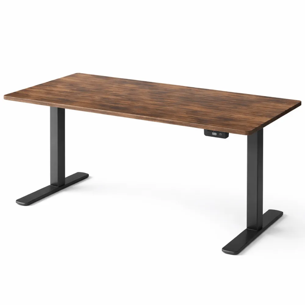 Bureau réglable en hauteur avec port USB-C et rappel de sédentarité