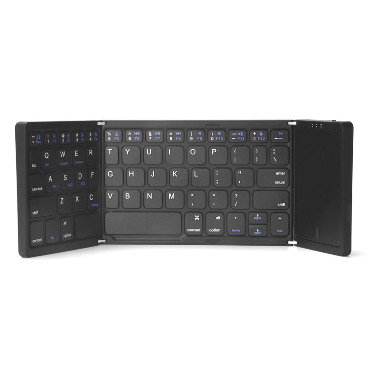 Folding Bluetooth Keyboard with Touchpad