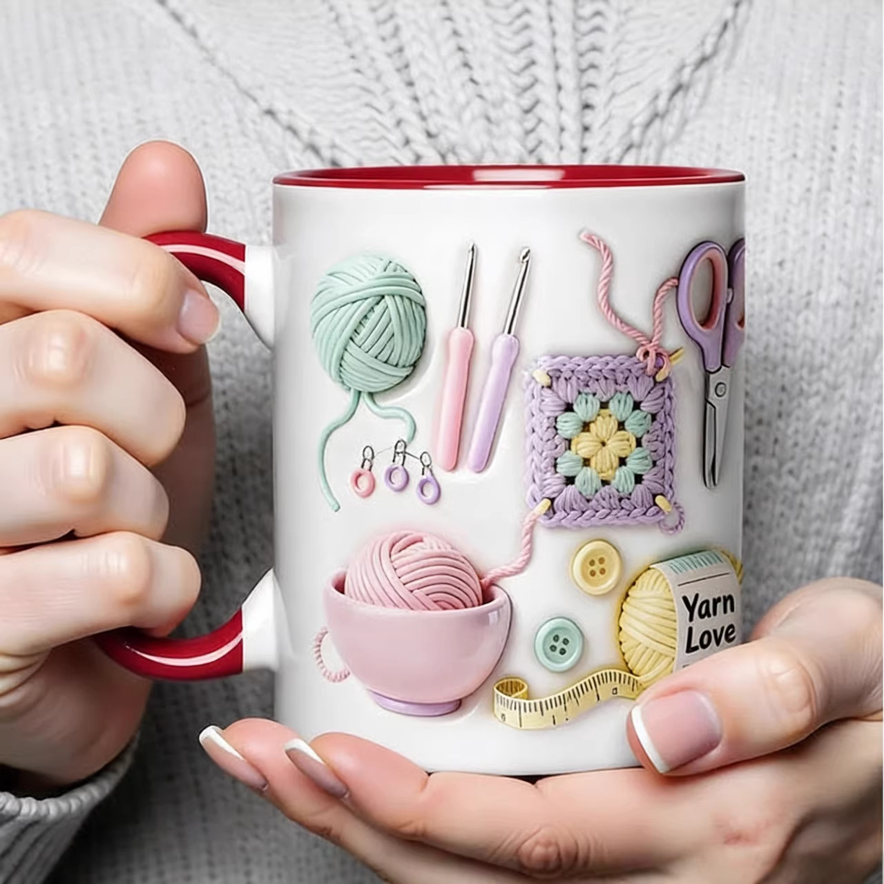 Yarn Love Mug - Gift For Crafters And Creative Souls 