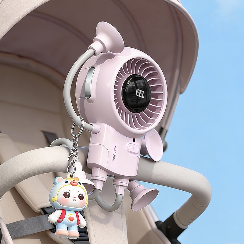 Ultra·MAX Omni-Directional Suction Fan – 199 Speeds, Active Cooling, 18H Run Time, Hands-Free Anywhere