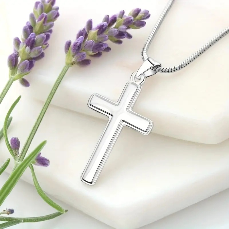 To My Grandson Cross Necklace — A Meaningful Gift Of Faith & Love