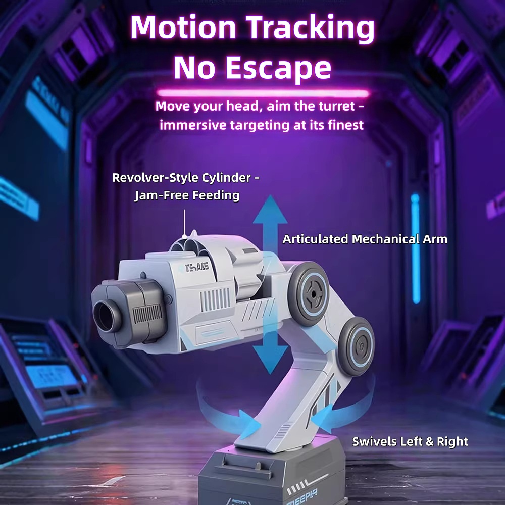 Phantom Mechanical Arm Electric Remote-Controlled Motion Tracking Blaster