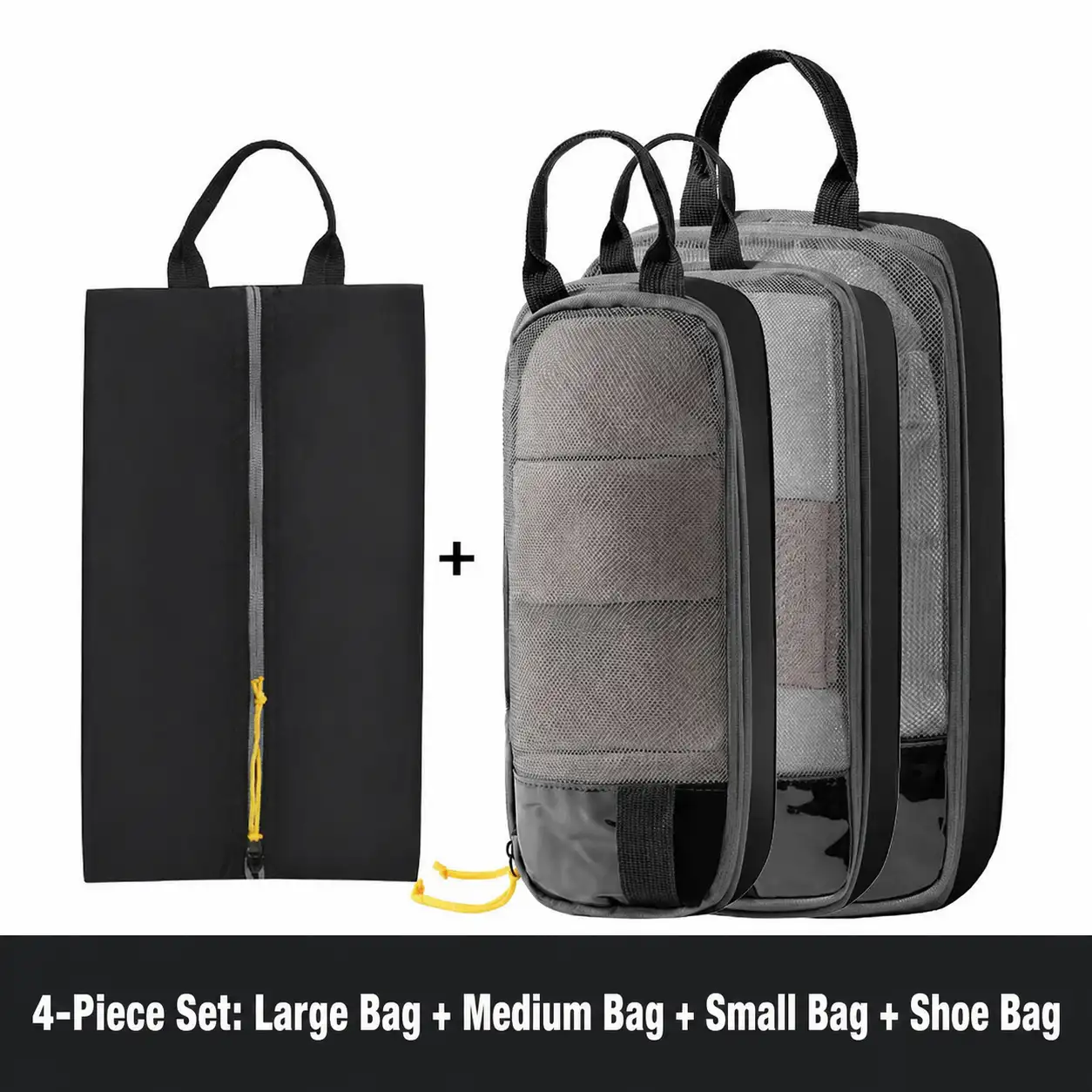 PackEase Compression Travel Organizer Set