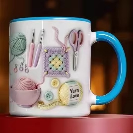 Yarn Love Mug - Gift For Crafters And Creative Souls 