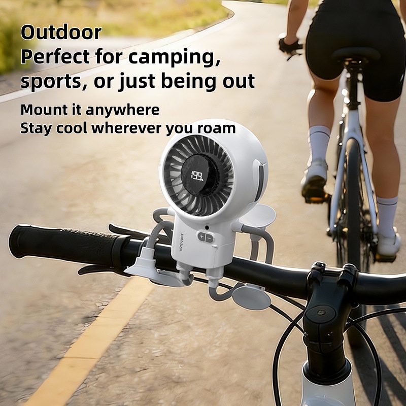 Ultra·MAX Omni-Directional Suction Fan – 199 Speeds, Active Cooling, 18H Run Time, Hands-Free Anywhere