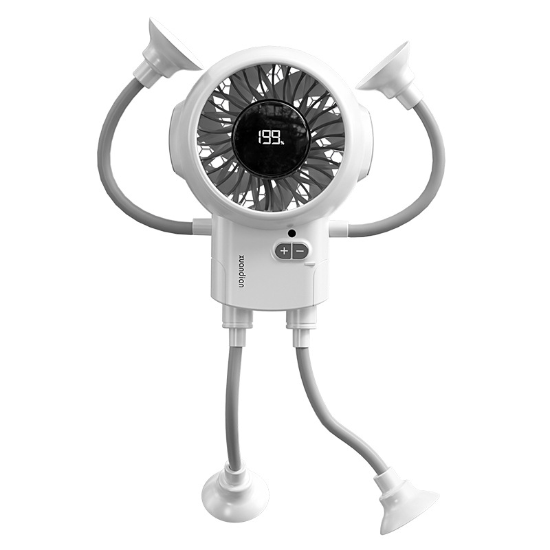 Ultra·MAX Omni-Directional Suction Fan – 199 Speeds, Active Cooling, 18H Run Time, Hands-Free Anywhere