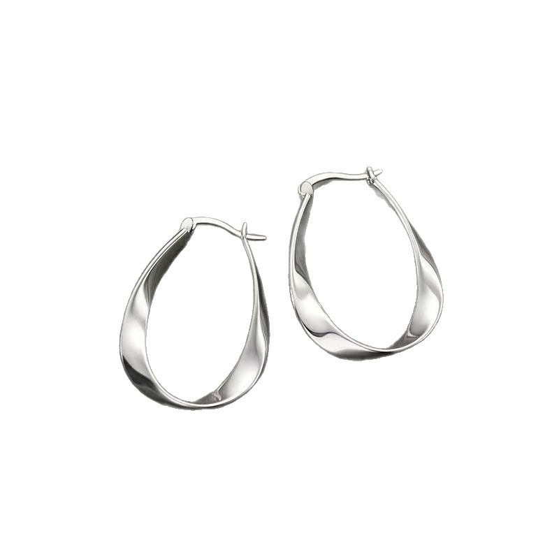Mobius Twist Drop Earrings