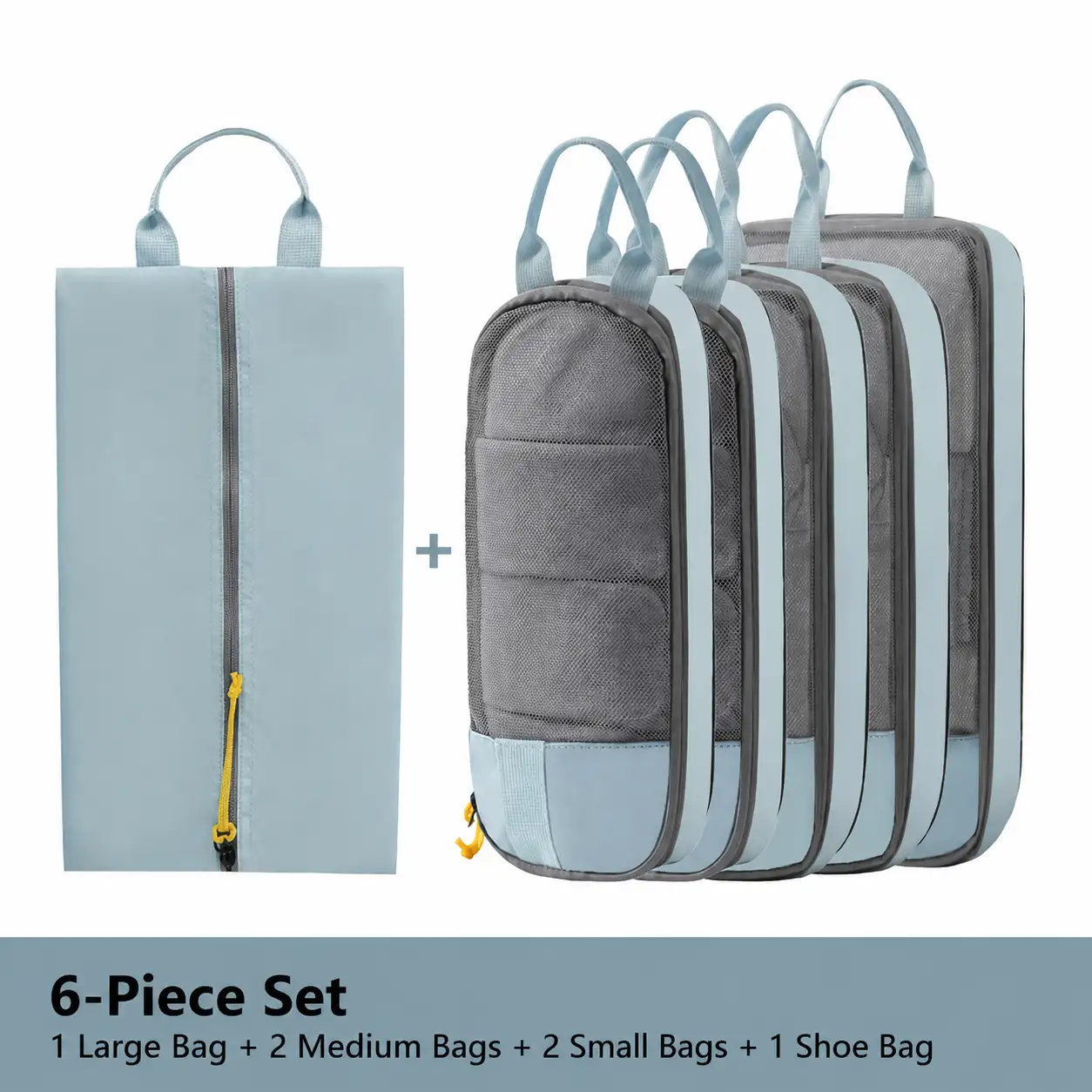 PackEase Compression Travel Organizer Set