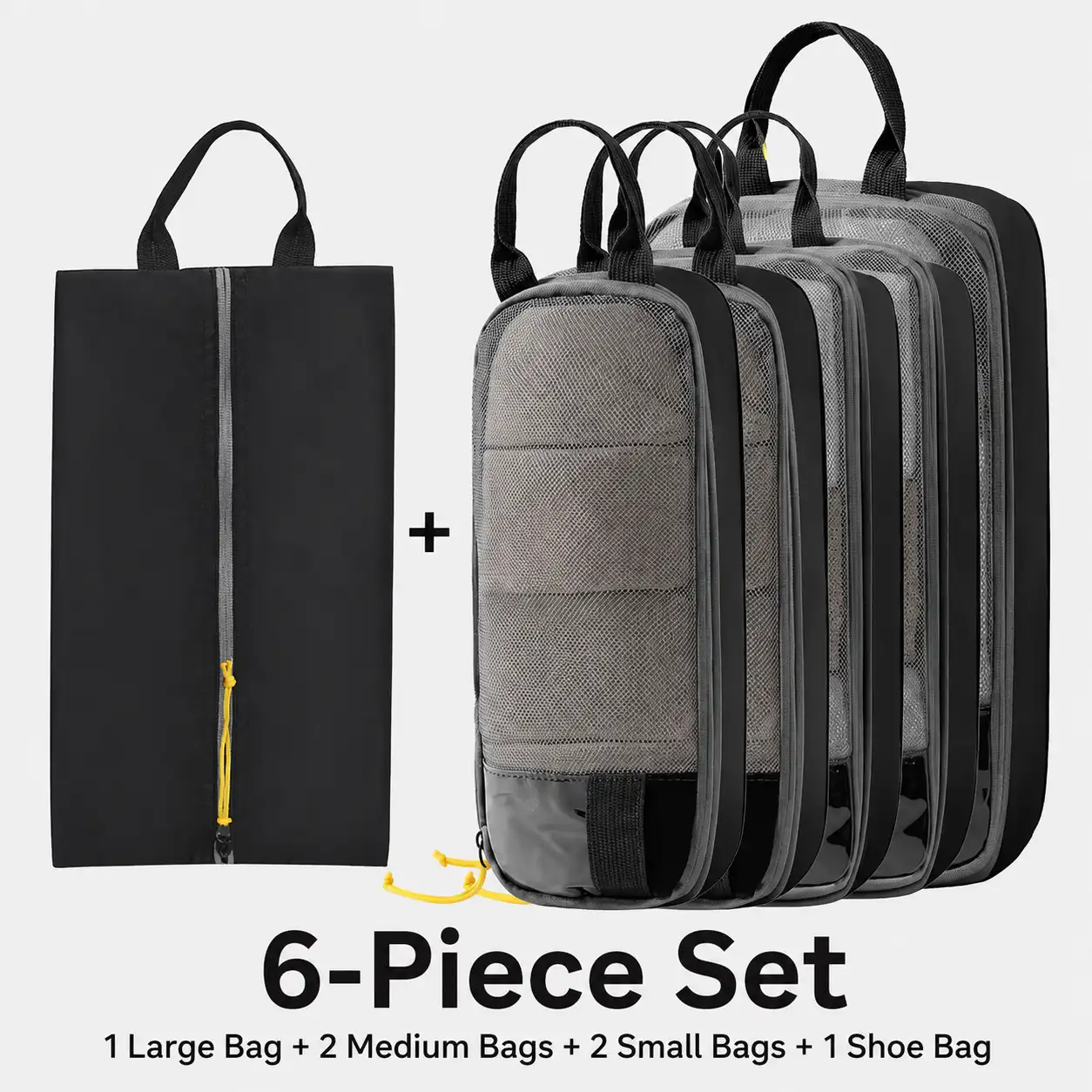 PackEase Compression Travel Organizer Set