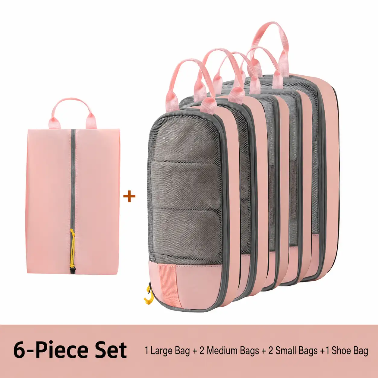 PackEase Compression Travel Organizer Set
