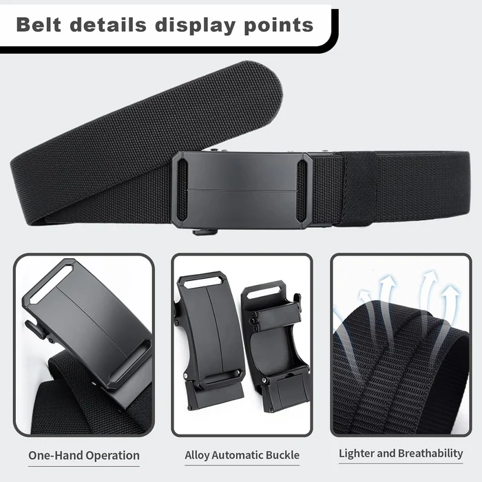 Stretch-Fit Tactical Belt