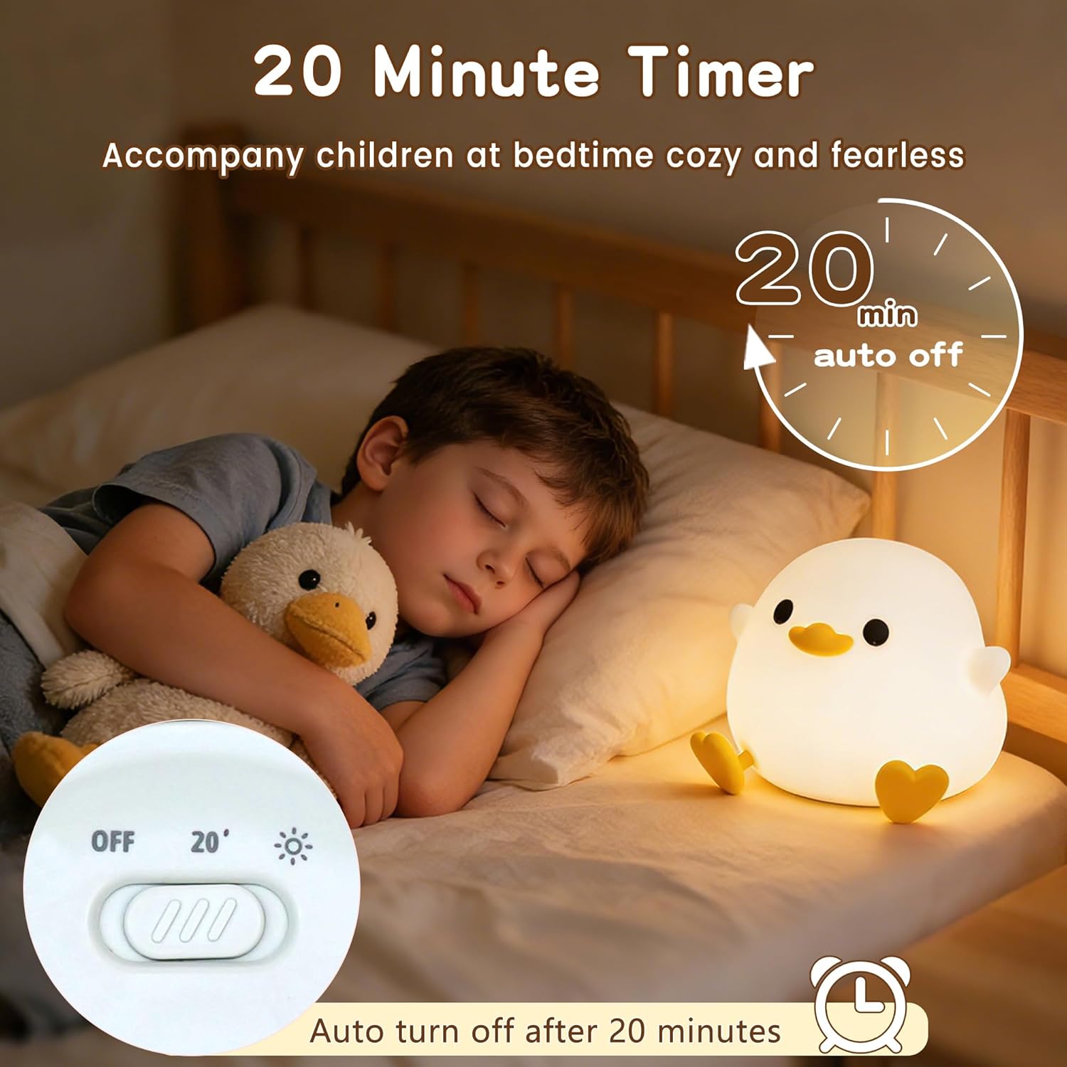 Night Light for Kids,LED Cute Bean night lamp