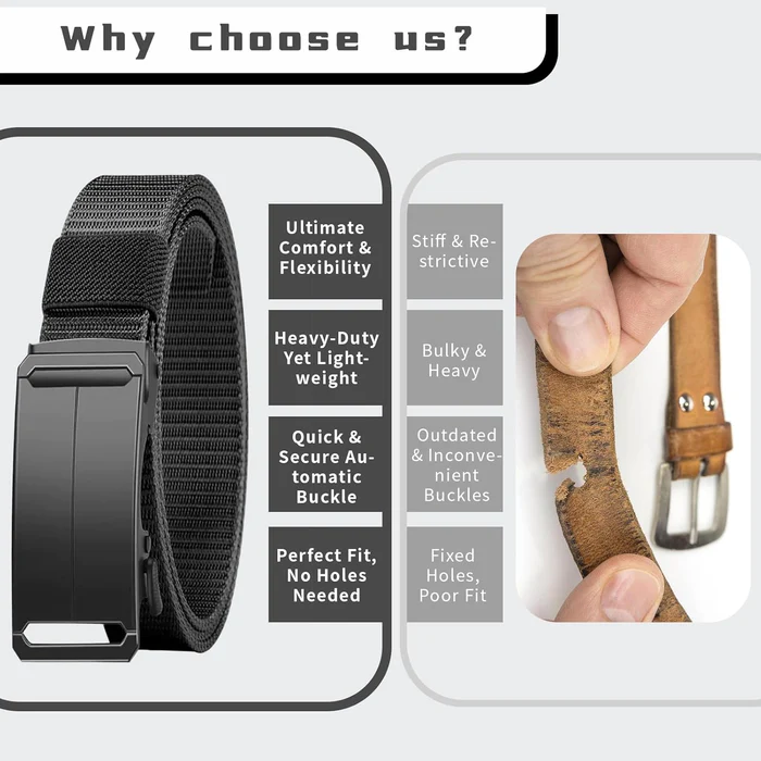 Stretch-Fit Tactical Belt