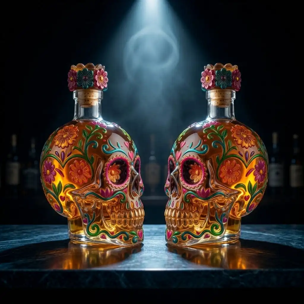 Statement Glass Bar Decor Collection