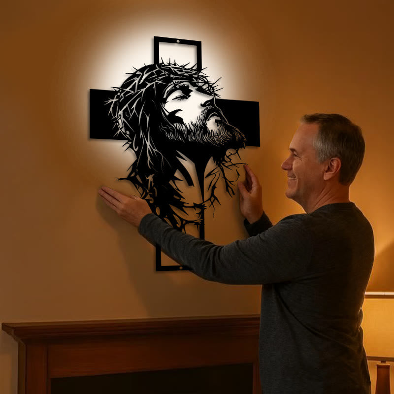 Jesus Cross Wall Decor 