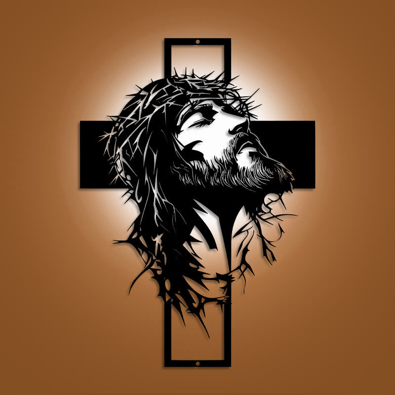 Jesus Cross Wall Decor 