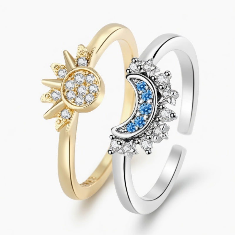 Sun & Moon Magnetic Jewelry Set