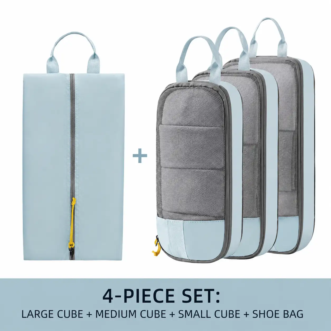PackEase Compression Travel Organizer Set