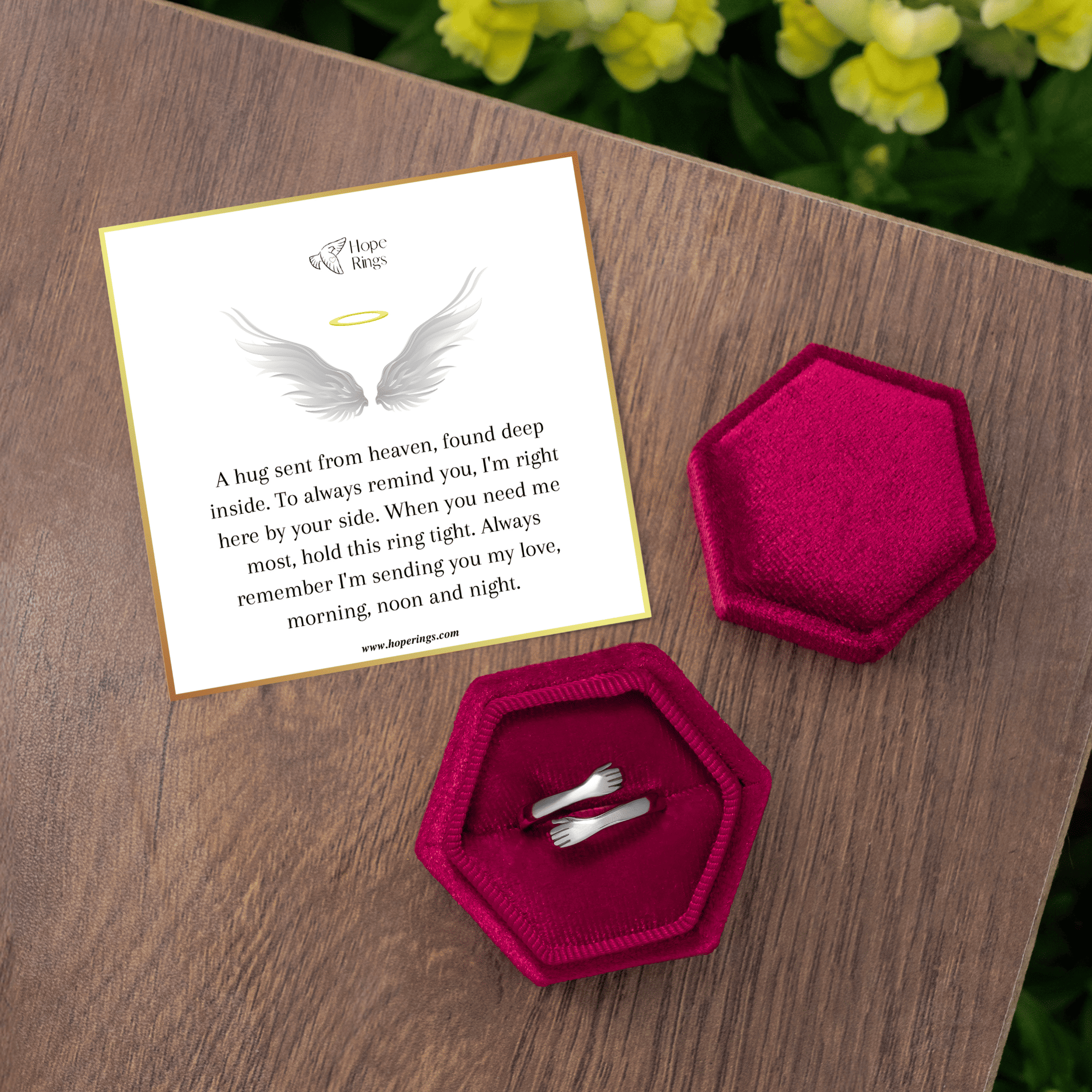 The Hugging Hands Ring — A Symbol Of Love & Connection