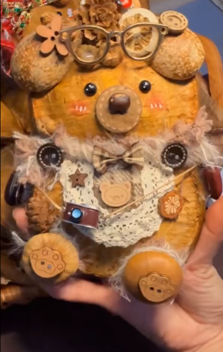 Handmade Entada Double Bean Pod Ornament