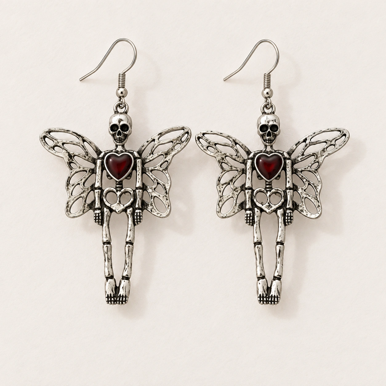 Astor Skeleton Dangle Earrings