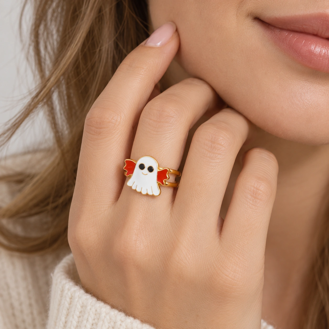 Toffee Boo Halloween Ring