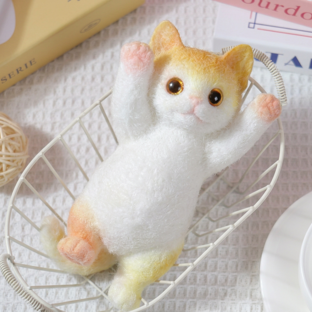 🔥50%OFF🔥🎨🐾Soft and Cuddly Cat – Stress-Relief Squeezable Toy