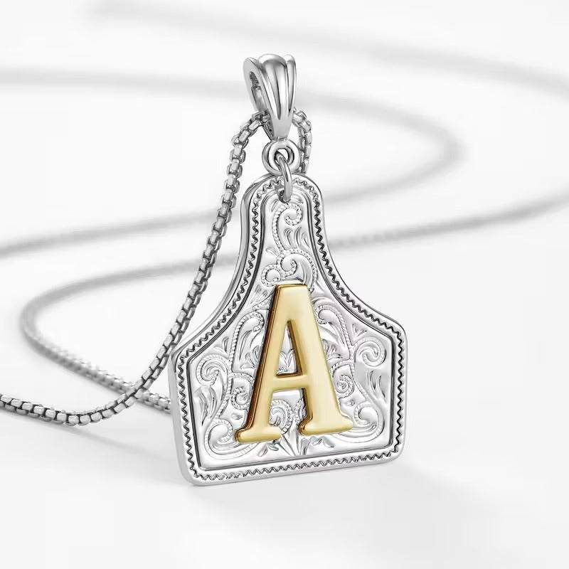 Western Initial Necklace — A Gift With Country Charm 🤠