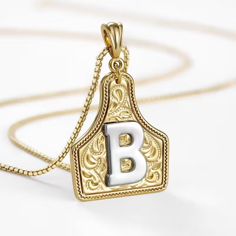 Western Initial Necklace — A Gift With Country Charm 🤠