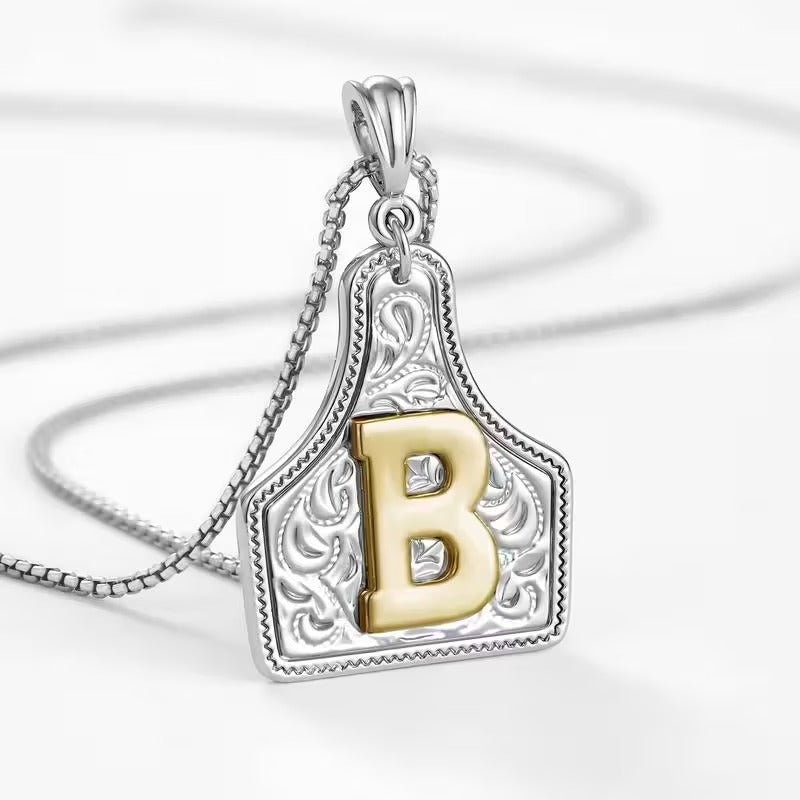 Western Initial Necklace — A Gift With Country Charm 🤠