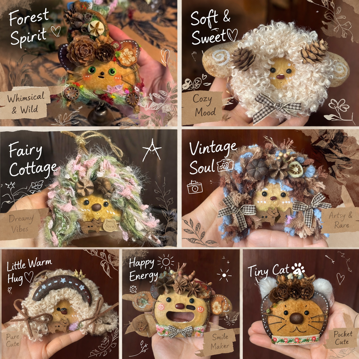 Handmade Entada Single Bean Pod Ornament