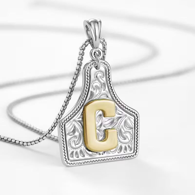 Western Initial Necklace — A Gift With Country Charm 🤠