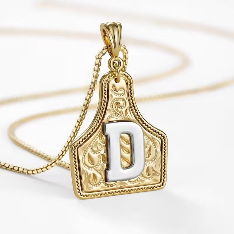 Western Initial Necklace — A Gift With Country Charm 🤠