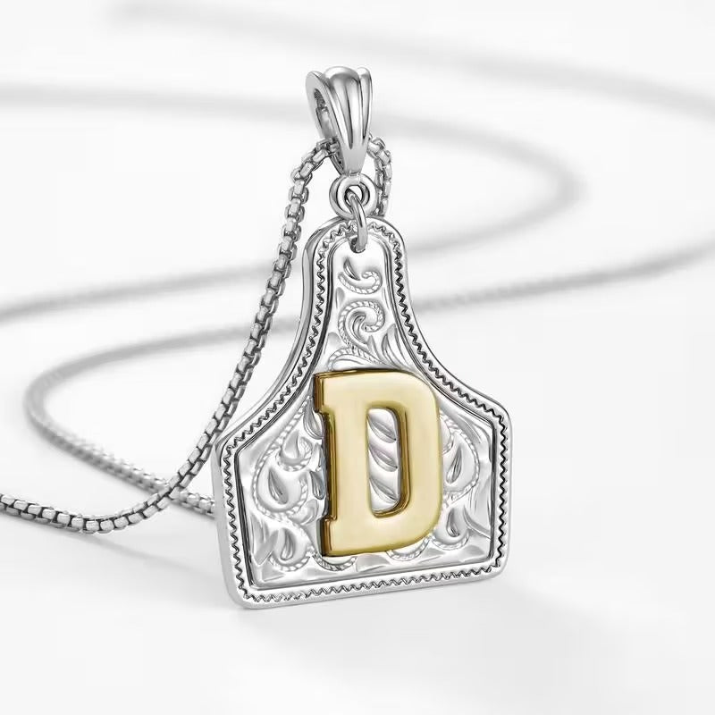 Western Initial Necklace — A Gift With Country Charm 🤠