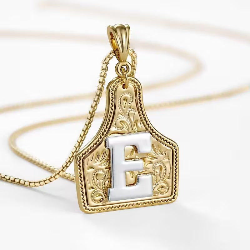 Western Initial Necklace — A Gift With Country Charm 🤠