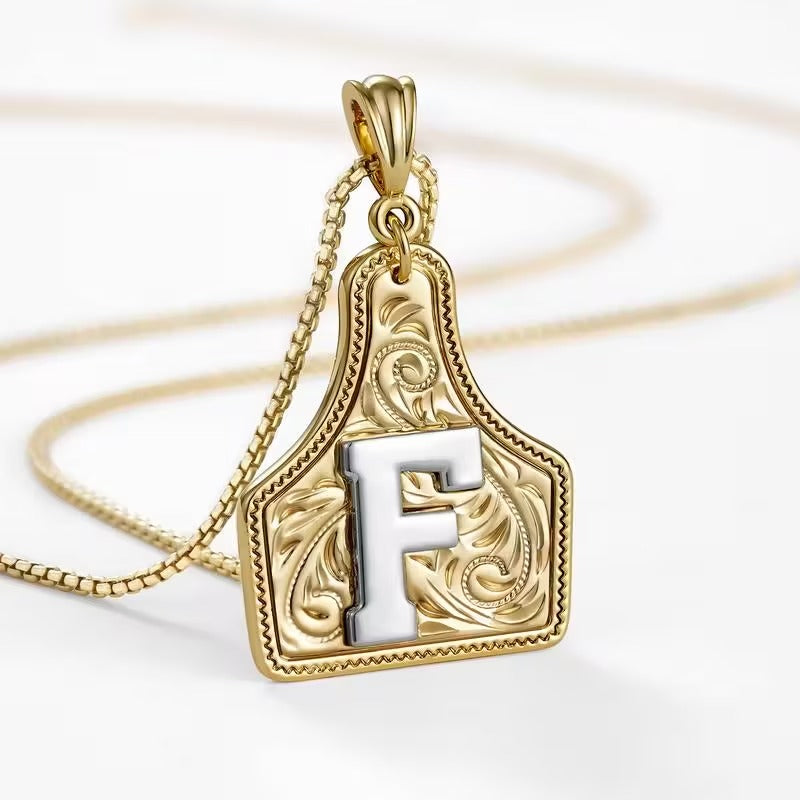 Western Initial Necklace — A Gift With Country Charm 🤠