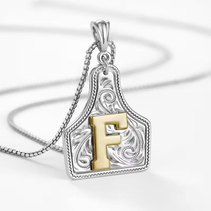 Western Initial Necklace — A Gift With Country Charm 🤠
