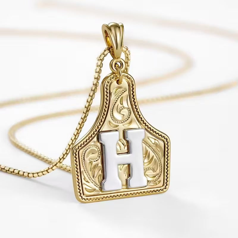 Western Initial Necklace — A Gift With Country Charm 🤠