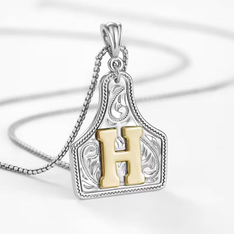 Western Initial Necklace — A Gift With Country Charm 🤠