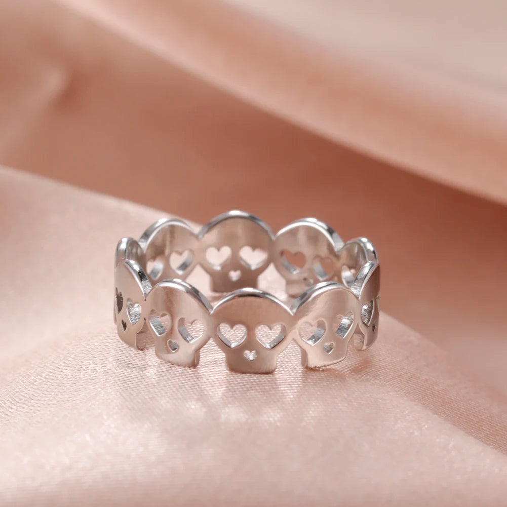 Hollow Vice Steel Ring