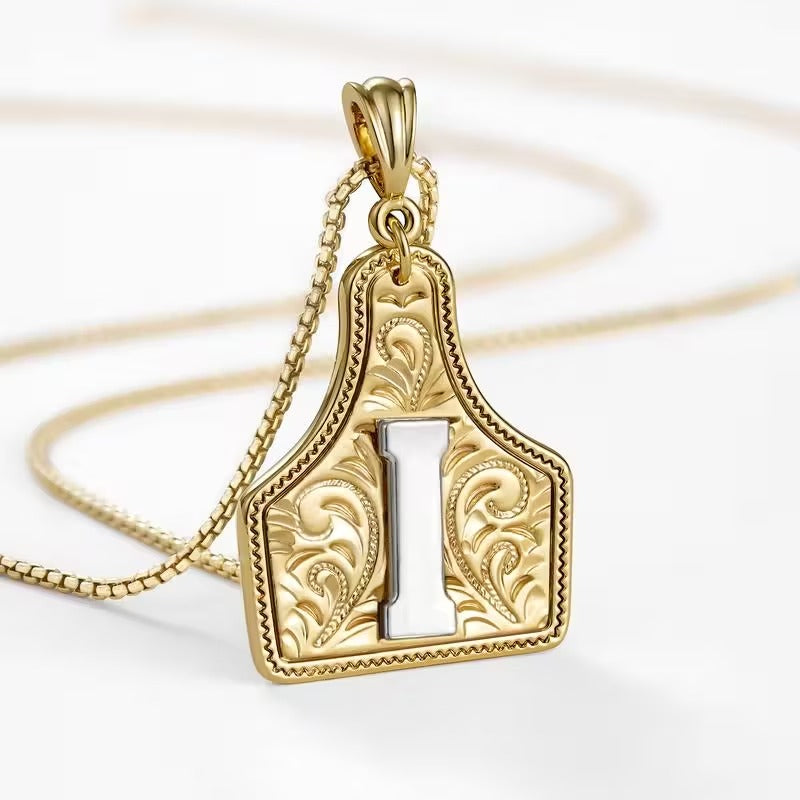 Western Initial Necklace — A Gift With Country Charm 🤠