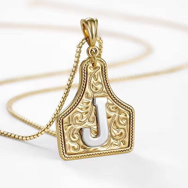Western Initial Necklace — A Gift With Country Charm 🤠