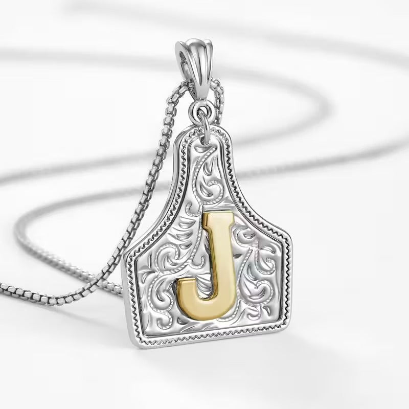Western Initial Necklace — A Gift With Country Charm 🤠