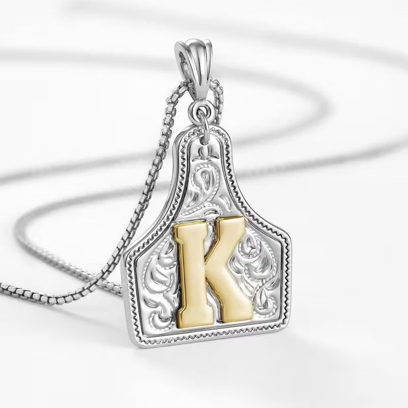 Western Initial Necklace — A Gift With Country Charm 🤠