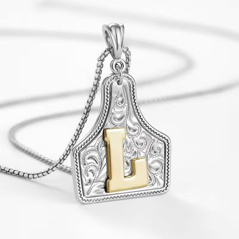 Western Initial Necklace — A Gift With Country Charm 🤠